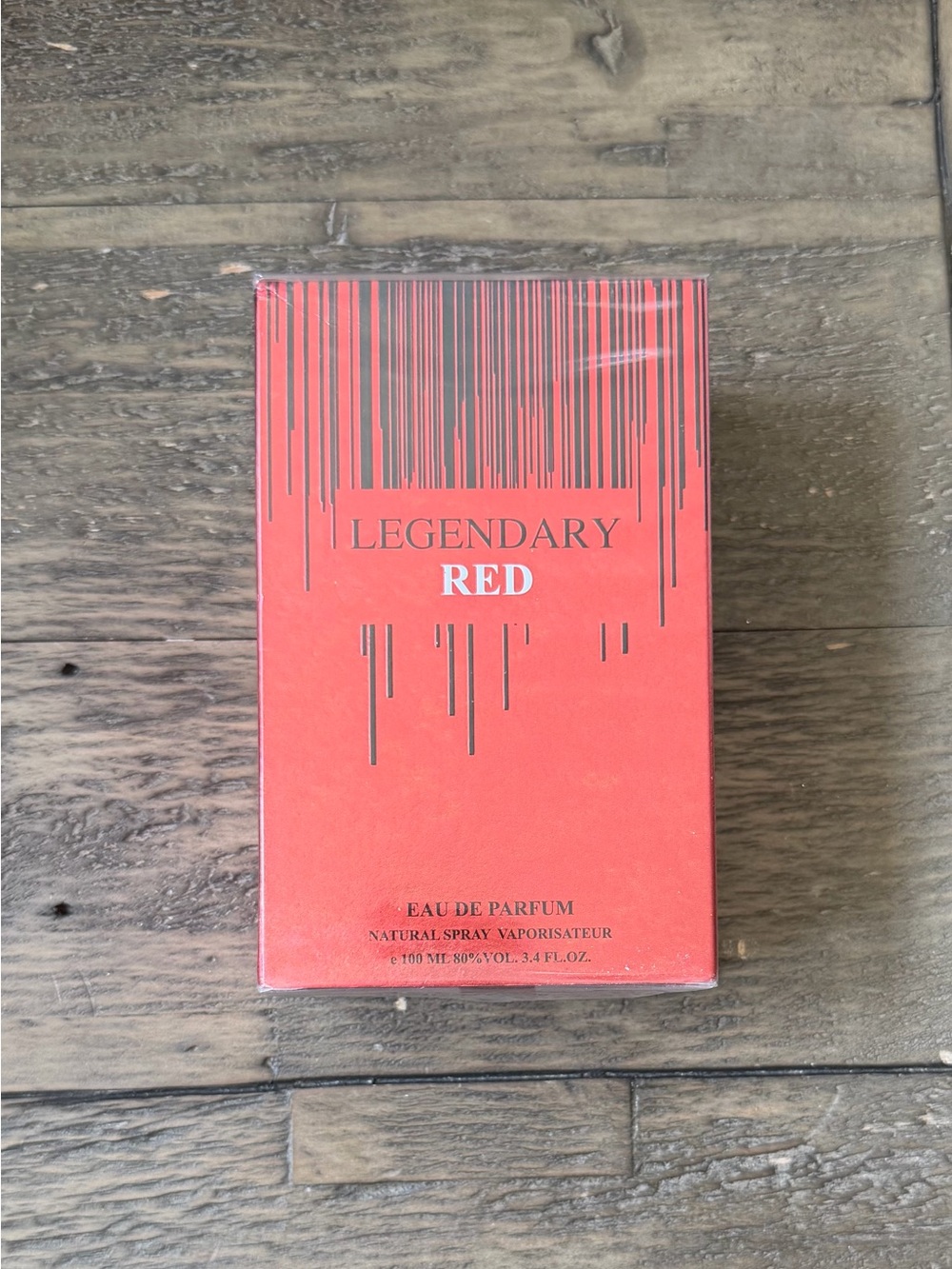 Legendary Red Men's Cologne Eau De Parfum 3.4fl oz
New in sealed box